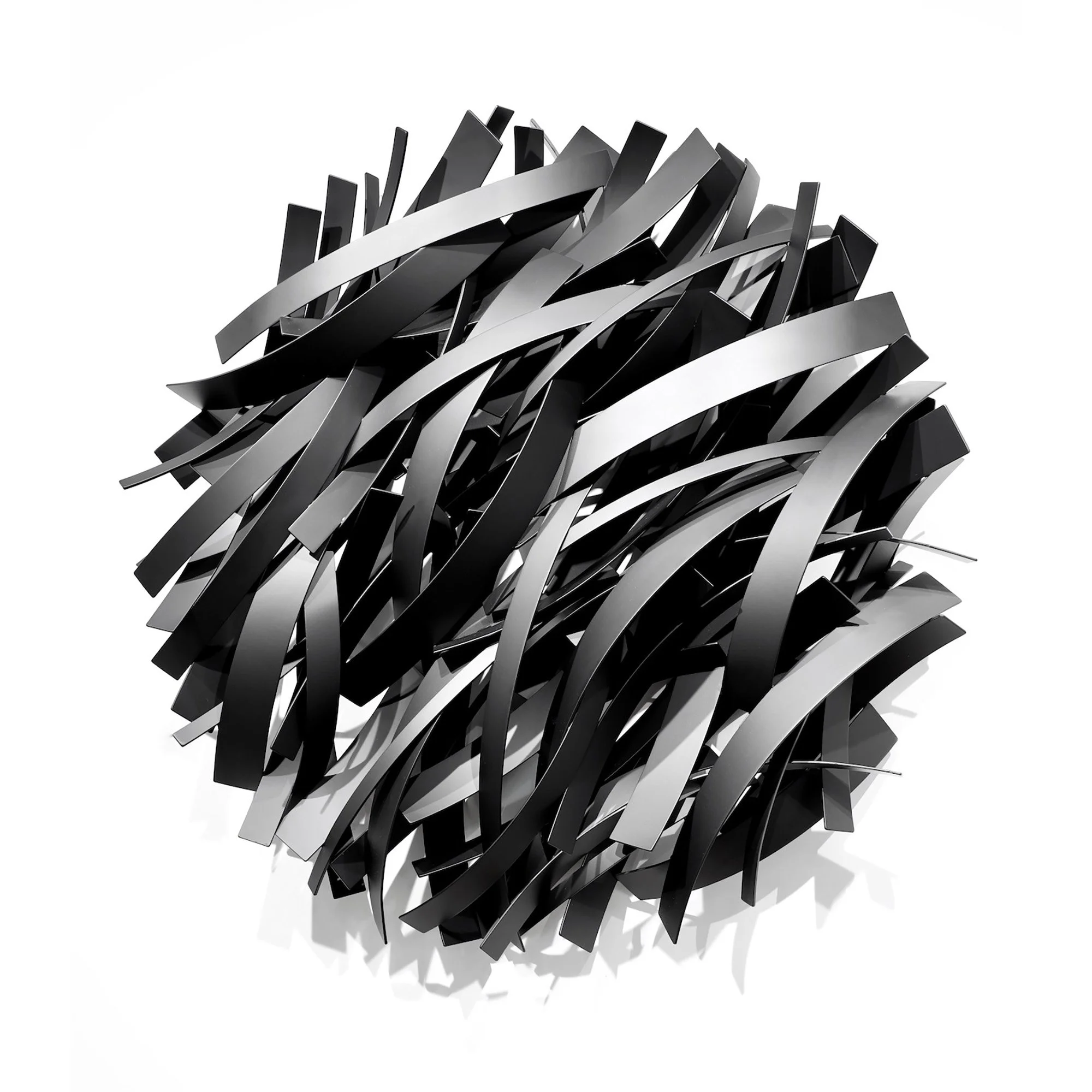 Wall sculpture fabricated by Peter Tatum for Matt Devine — Let There Be Light