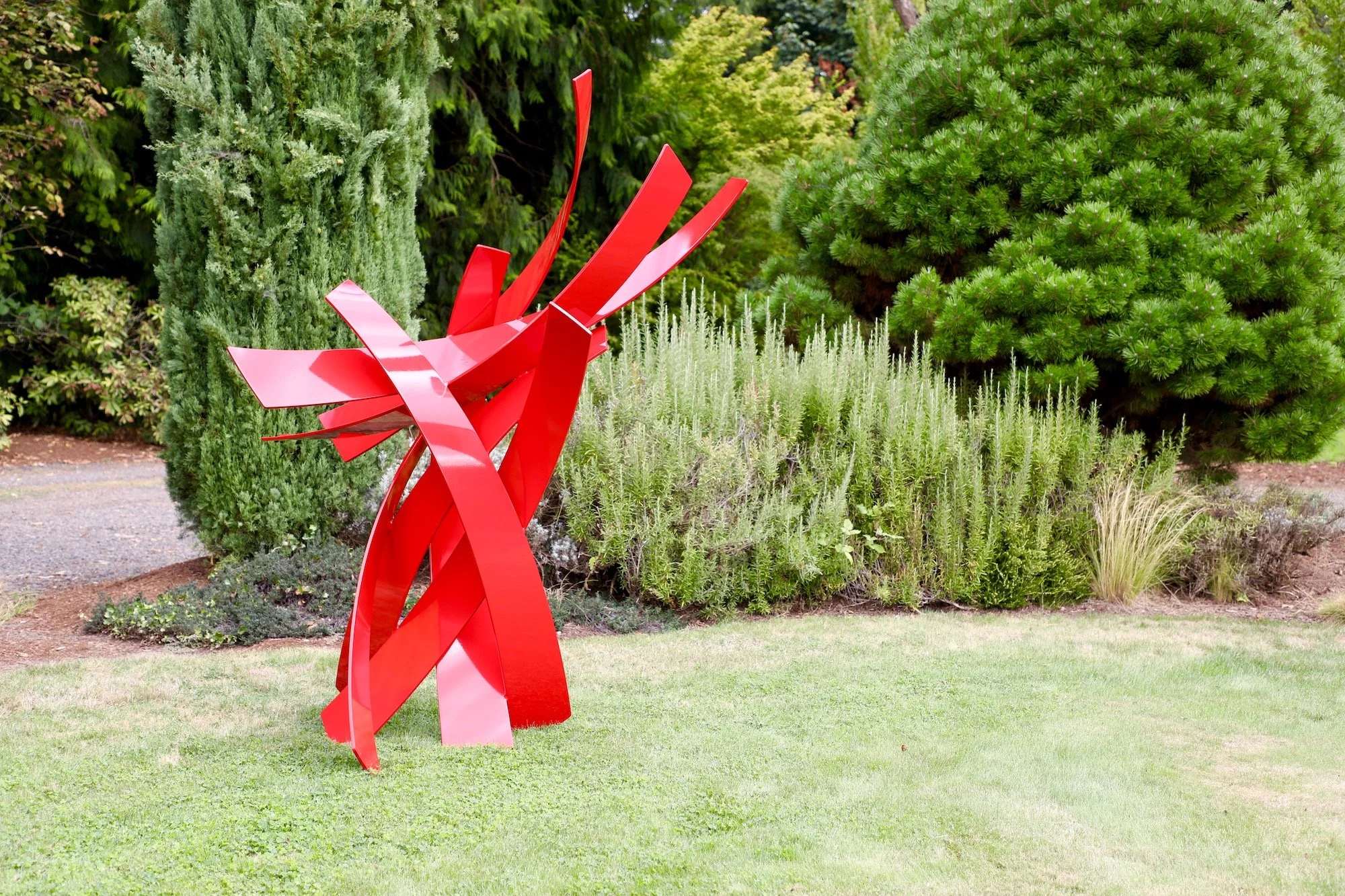Sculpture fabricated by Peter Tatum for Matt Devine — Passing By